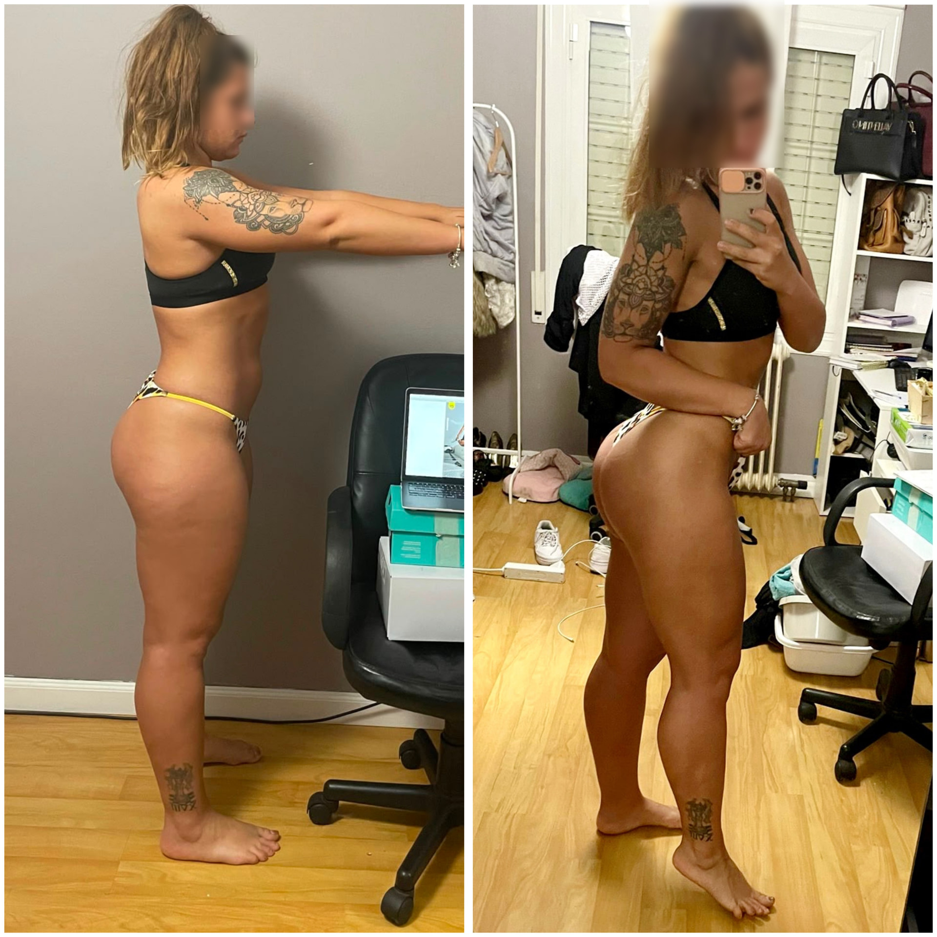 Antes y después de Polina